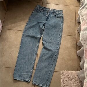 Levi's Low Pro Straight Jeans size 26